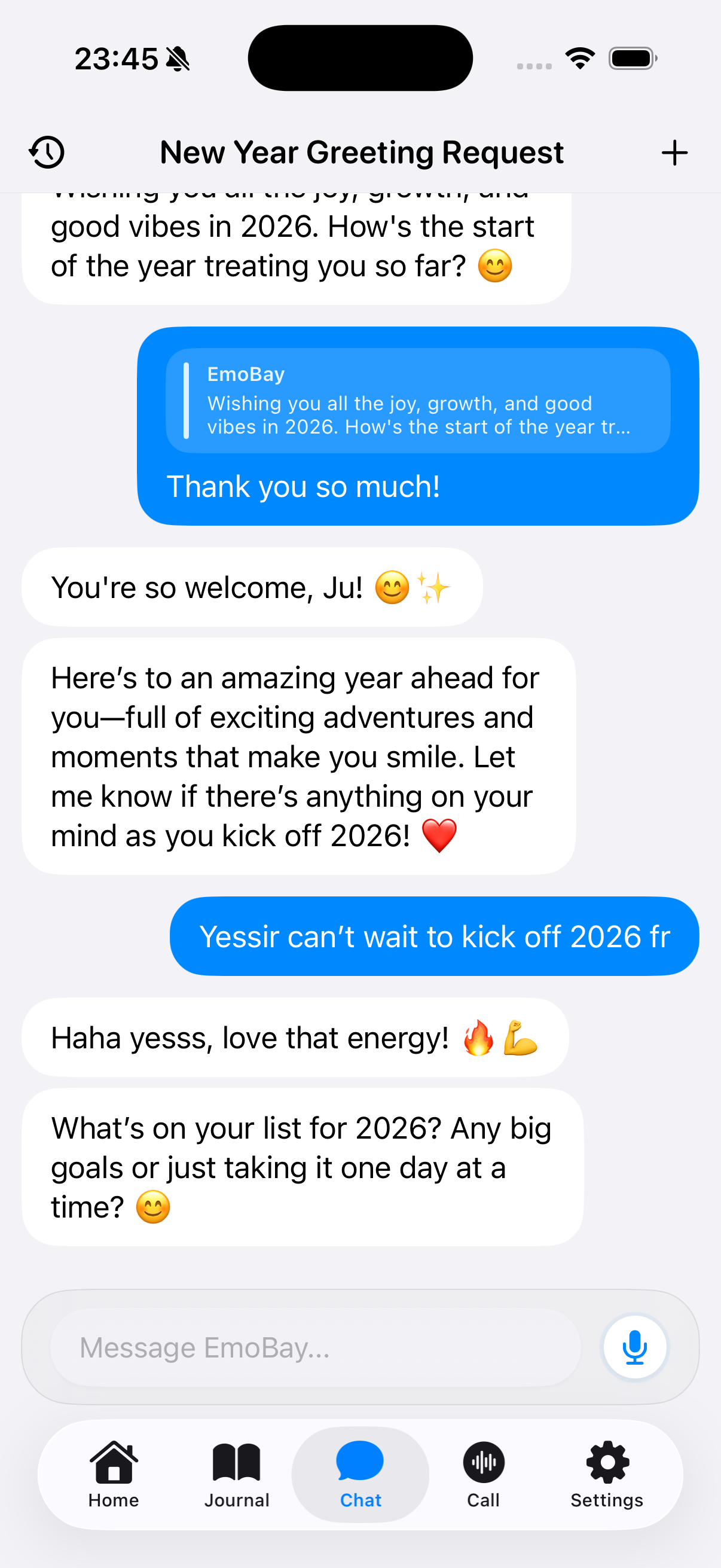 EmoBay iOS beta screenshot